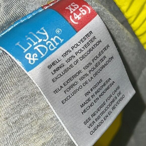 Lilly & Dan hooded shark print Jack size youth XS - Picture 4 of 5